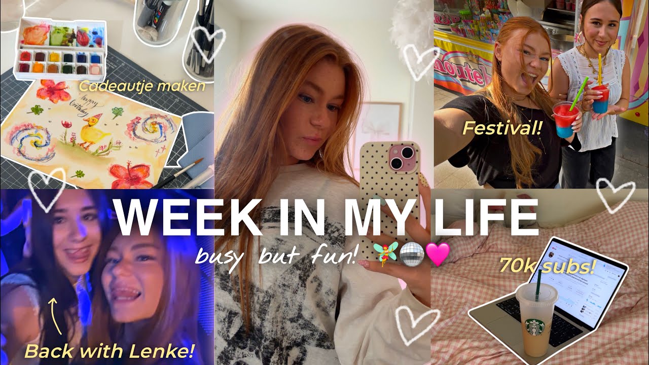 Drukke Week In Mijn Leven 🎡💋 BACK WITH LENKE!