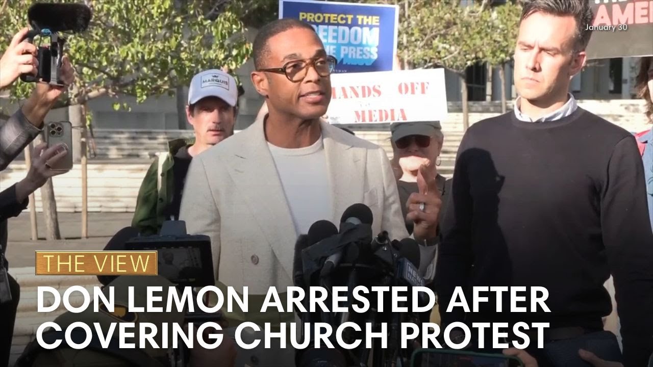 Don Lemon Arrested After Covering Church Protest | The View