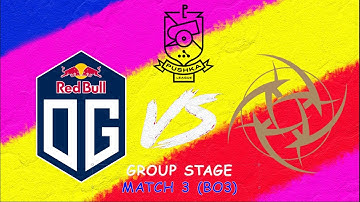 WePlay! Pushka League (2020) | OG VS NiP | ENGLISH COMMENTATORS | BO3 | MAP 3