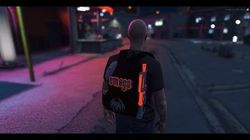 A Fully Iced Out Book Bag With VVS Diamonds In GTA 5 RP (FiveM) | Blender 3D Modeling