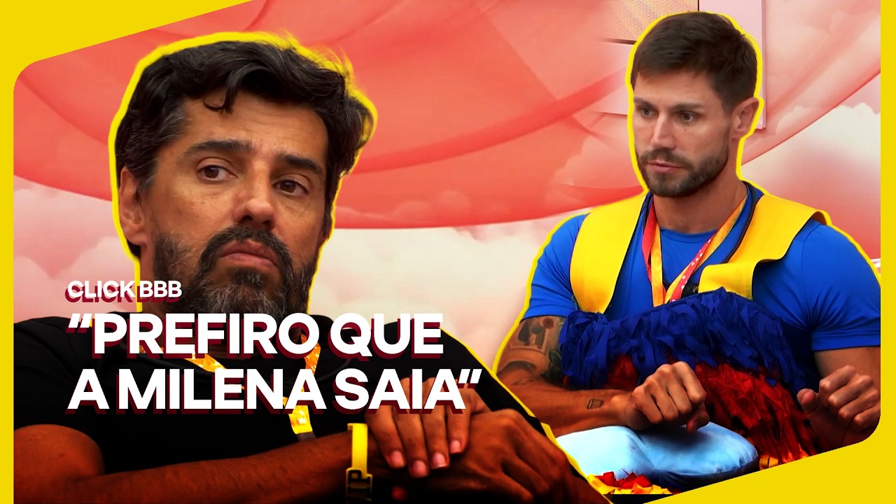 Jonas e Alberto comentam sobre o paredão | Click BBB | BBB 26 | Globoplay