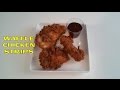 Fried Chicken Waffle Strips Recipe Fried Chicken Waffle Strips Recipe