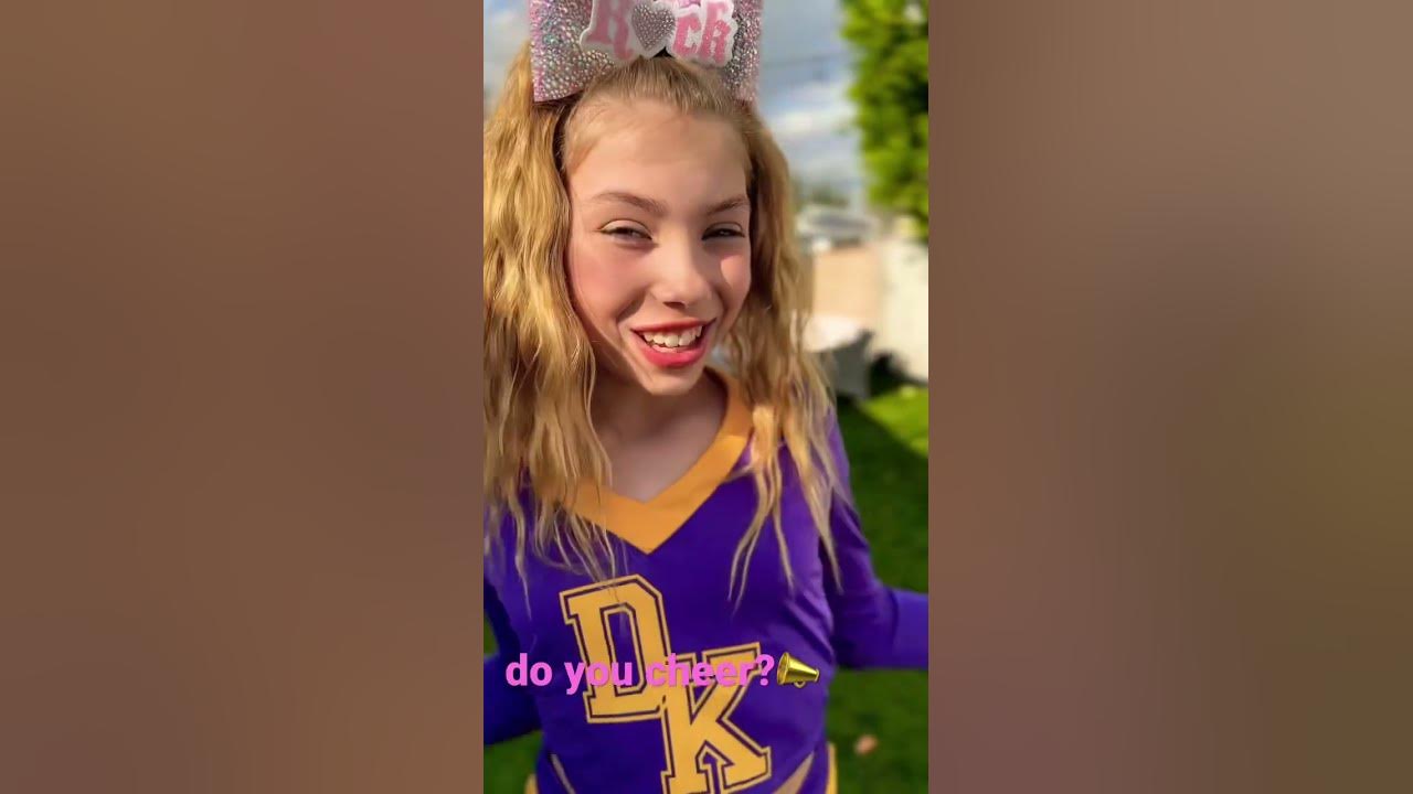 CHEERLEADER Viral Tiktok Dance Sped Up! 📣#shorts #shortsviral #trending
