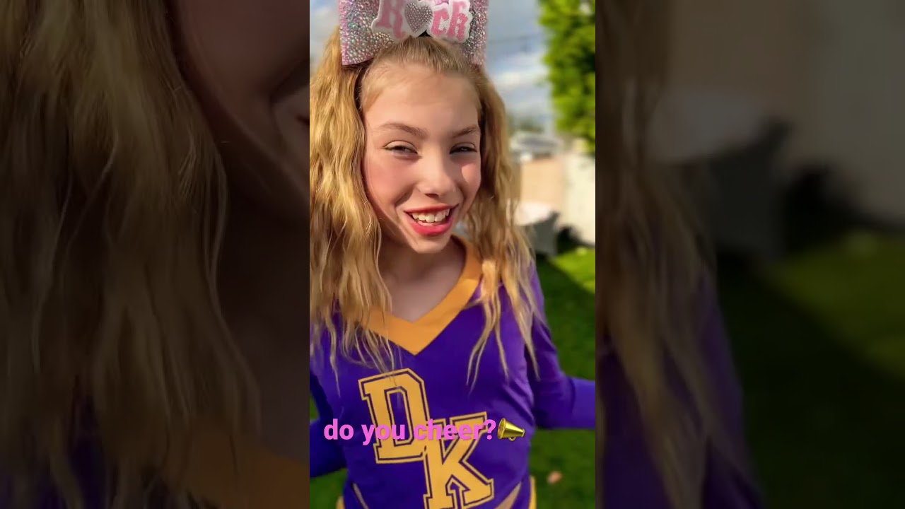 CHEERLEADER Viral Tiktok Dance Sped Up! 📣#shorts #shortsviral #trending