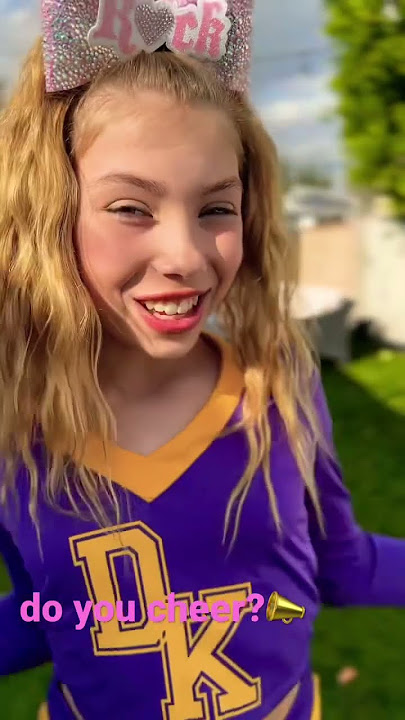 CHEERLEADER Viral Tiktok Dance Sped Up! 📣#shorts #shortsviral #trending