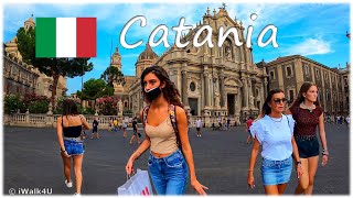 🇮🇹 Catania Italy Sicily Walk 4K  🏙  4K Walking Tour ☀️ 🇮🇹 (Sunny Day)