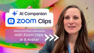 Zoom Clips with AI and Avatar