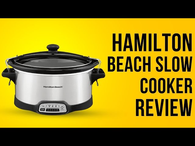 Slow Cooker for Bone Broth Unboxing (Hamilton Beach Extra Large 10 Quart  Slow Cooker) 