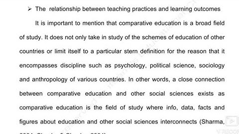 Solution of EDU604 Comparative Education || Assignment  No.1||Spring 2020