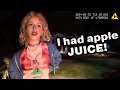 Entitled Drunk Woman Busted After Trying to Escape Accident Scene