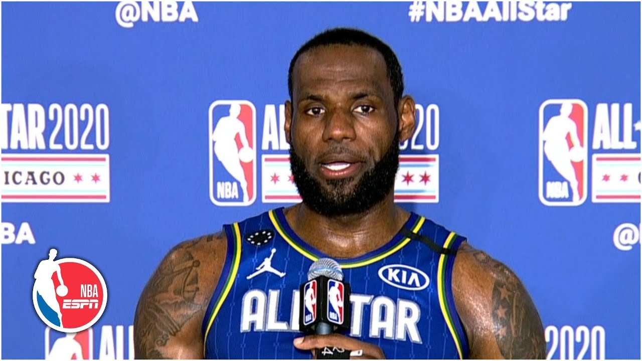 lebron james all star jersey 2020