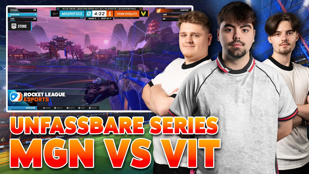 WIR GEBEN UNSER BESTES GEGEN VITALITY | Rezears | Rocket League | deutsch