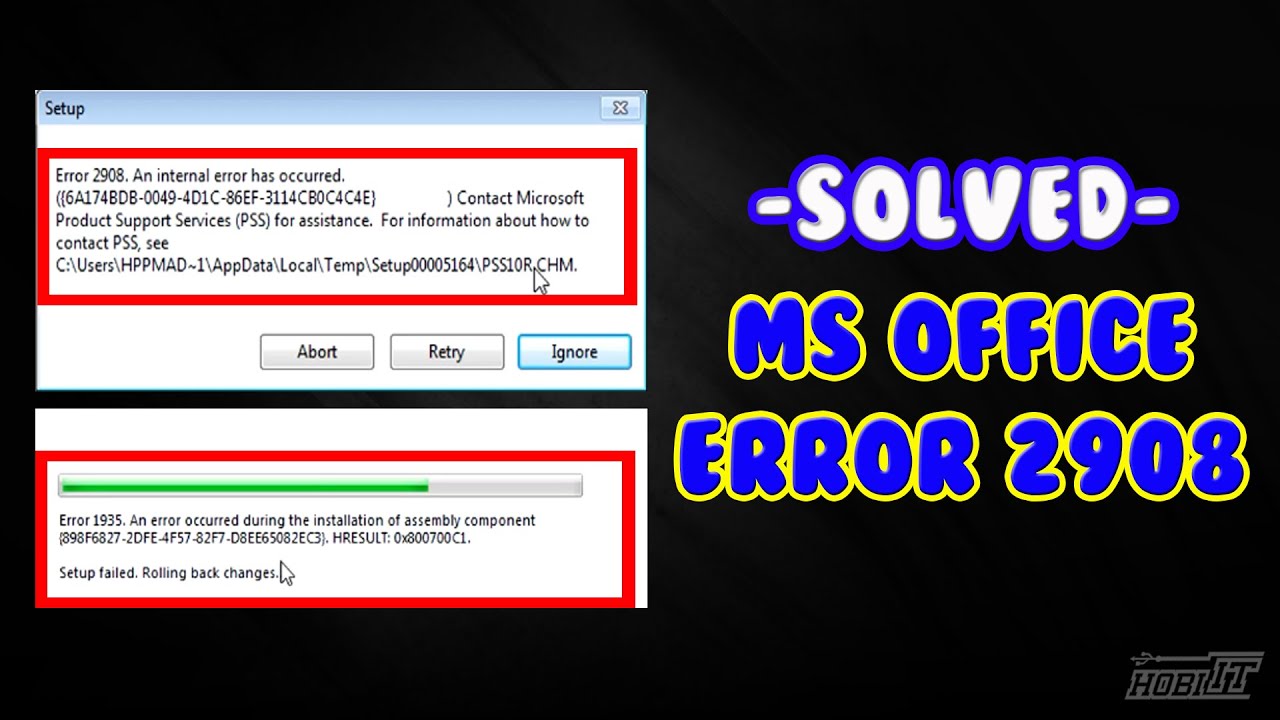 How to Fix Microsoft Office Error 