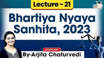 Bhartiya Nyaya Sanhita 2023 | Lec 21: BNS 2023 | New Criminal Laws Detailed Lecture