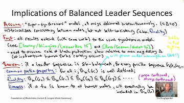 Foundations of Blockchains (addendum to Lecture 8.3)