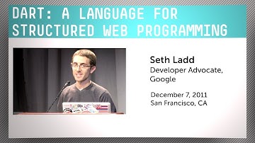 Dart: A Language For Structured Web Programming