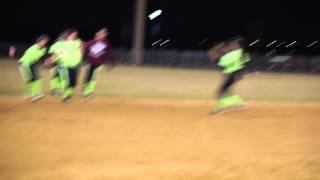 End of game 1  Liz Zielinski makes a great diving catch