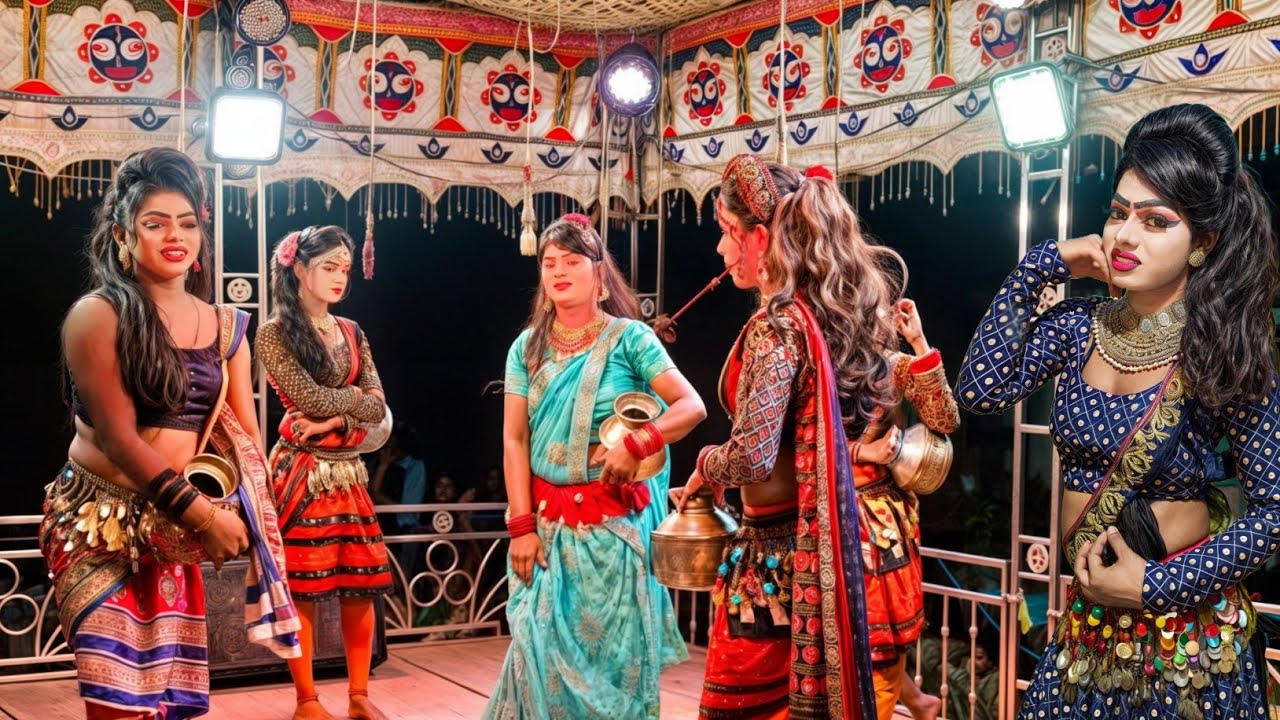 Barkani Natak 🌷Heroine And Dasi Sambalpuri Dhamaka Dance Video 🌷Full HD #viralvideo Barkani Natak