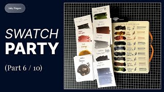 Swatch Party (Part 6/10) Swatching my complete ink collection