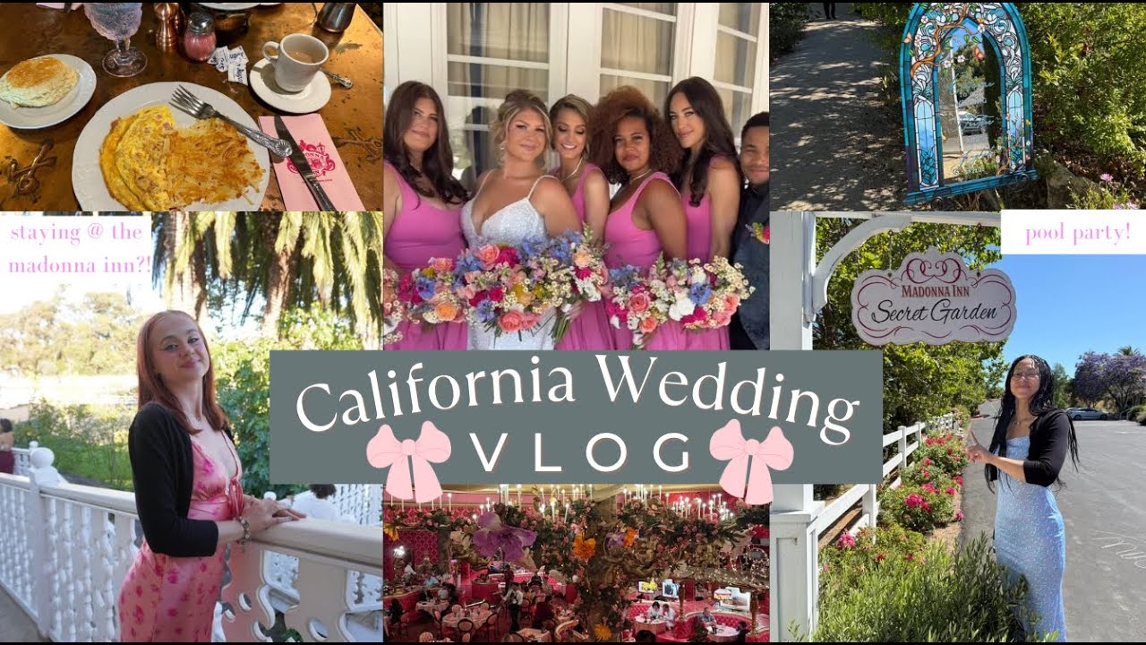 A Dream Wedding at the Madonna Inn 💒 | California’s Most Iconic Venue!