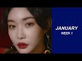 Kpop songs chart january 2019  week 1