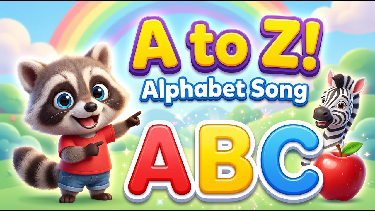ABC Alphabet Song for Kids | A to Z with Buddy | Fun Phonics & Animal ...
