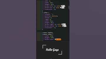 Border Animation on Button using CSS Pseudo Elements