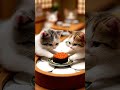 ミニチュア猫の家族で外食🐈🍣Miniature cat family eating sushi🐾 #catasmr #cat #asmr