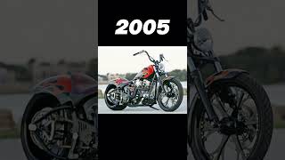 👿Evolution of Harley Davidson Bikes (1905-2024) 🔥 #shorts #trending #status #offroad #systummm