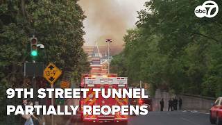 DDOT partially reopens DC tunnel damaged by Metrobus fire