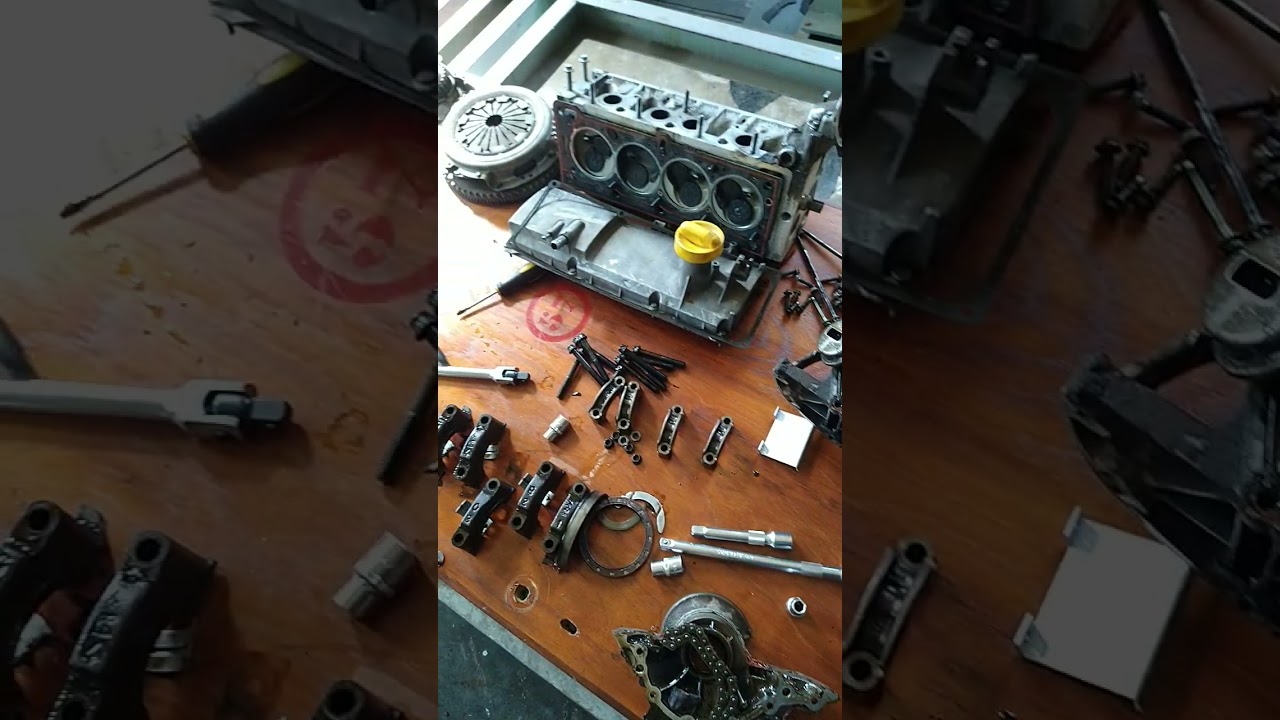 Despiece completo motor Renault k7m