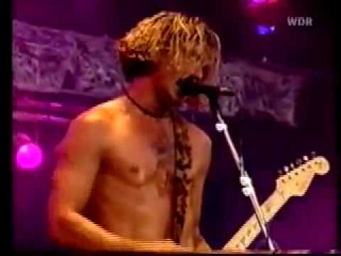 shirtless gavin rossdale (bush) - swallowed -bizarre festival - germany