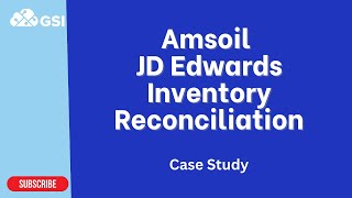 Amsoil JD Edwards Inventory Reconciliation