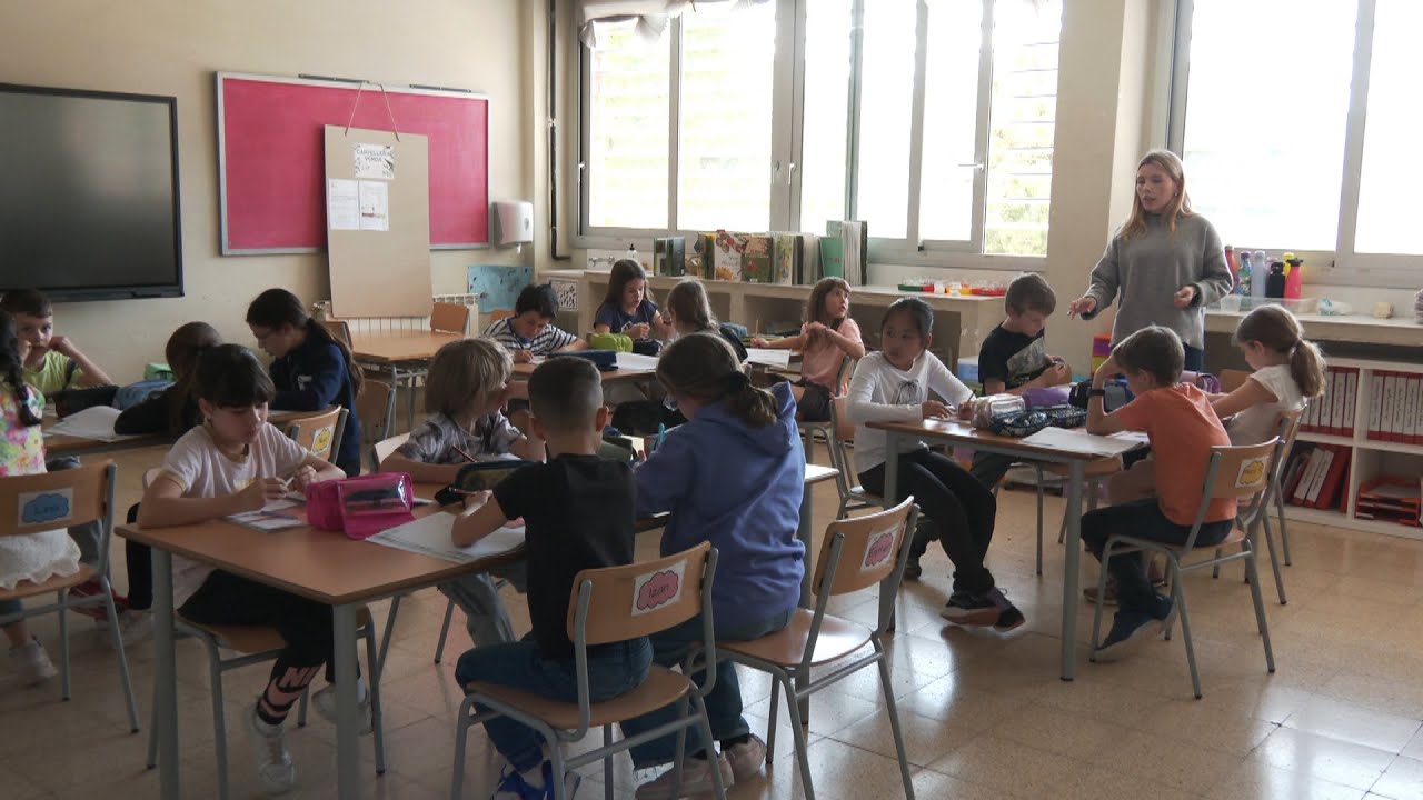 VOTV - La classe de 3r de primària de l'escola La Muntanya d'Aiguafreda rep el Premi Pilarín Bayés