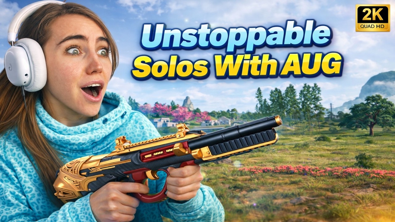 When The AUG Gets ROLLING I WIN Every Fight! [2k PUBG Gameplay]