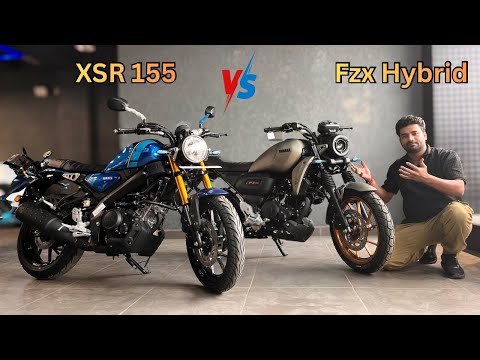 Yamaha XSR 155 Vs FZX Detailed Comparison Video Best Retro Bike 2026 Price Mileage & Exhaust Sound !