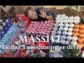 DUMPSTER DIVING ~ AMAZING MASSIVE MEGA HAUL FROM THE DOLLAR TREE DUMPSTER!