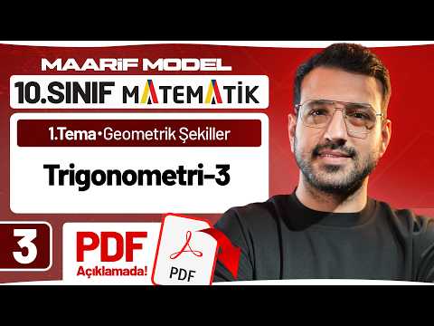 Trigonometry-3 | Theme 1 Geometric Shapes | 10th Grade Maarif Mathematics Camp | B3