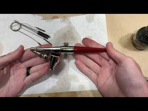 Using and Cleaning your Single Action Airbrush