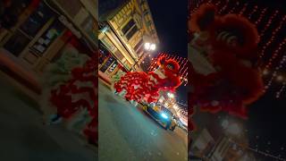 Epic Drive Up Lion Dance 1 Shot💥 See Results‼️#Shorts #Lunarnewyear