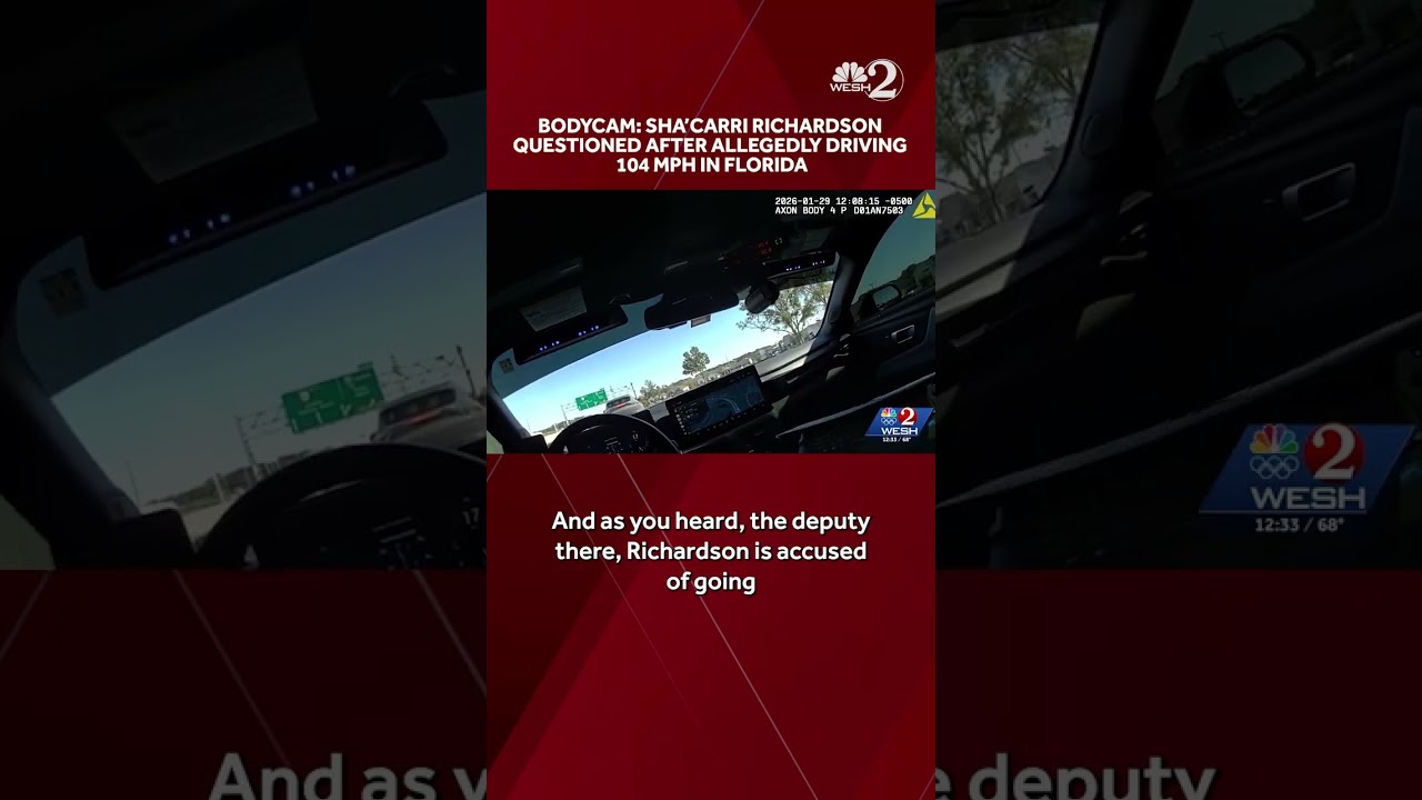 Olympic track star Sha'Carri Richardson arrested