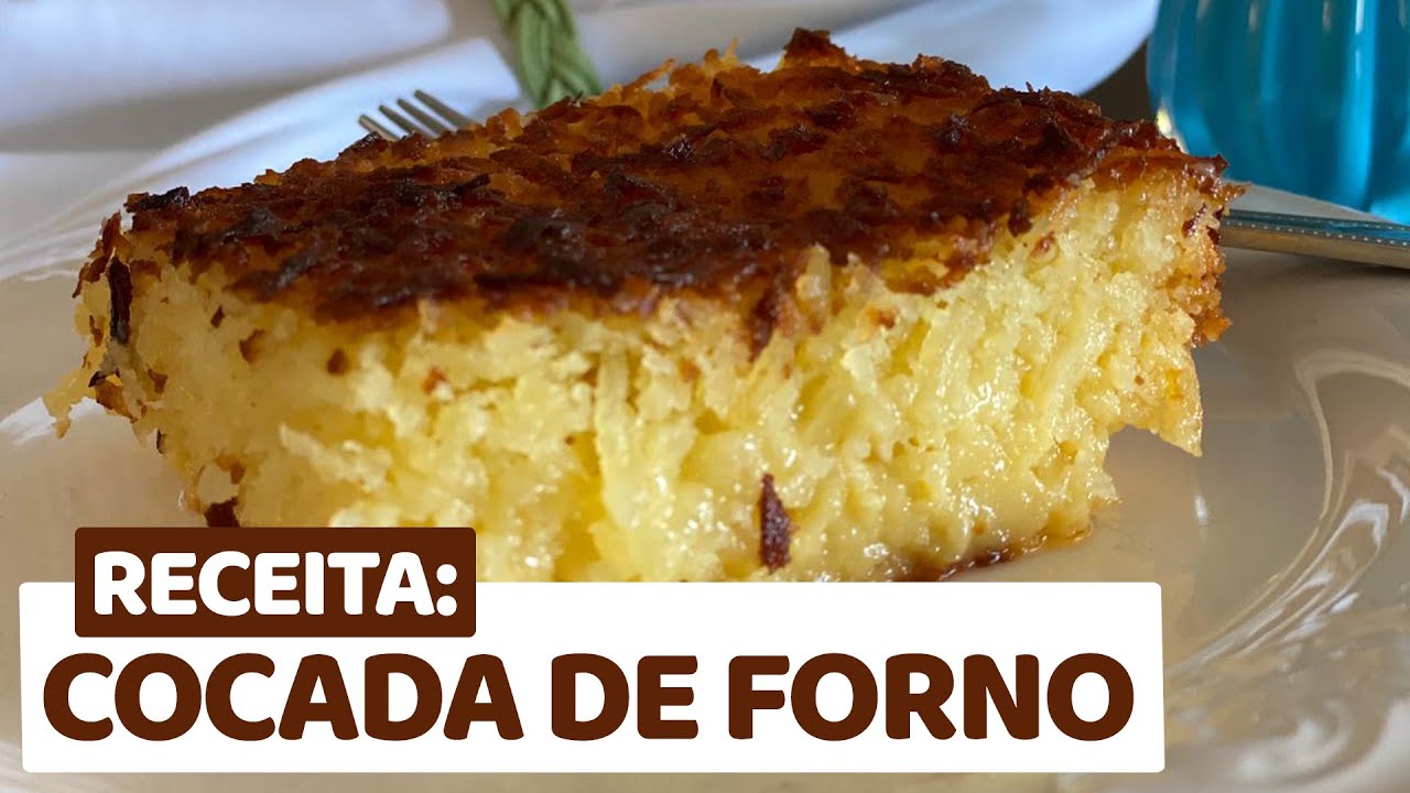 RECEITA: COCADA DE FORNO