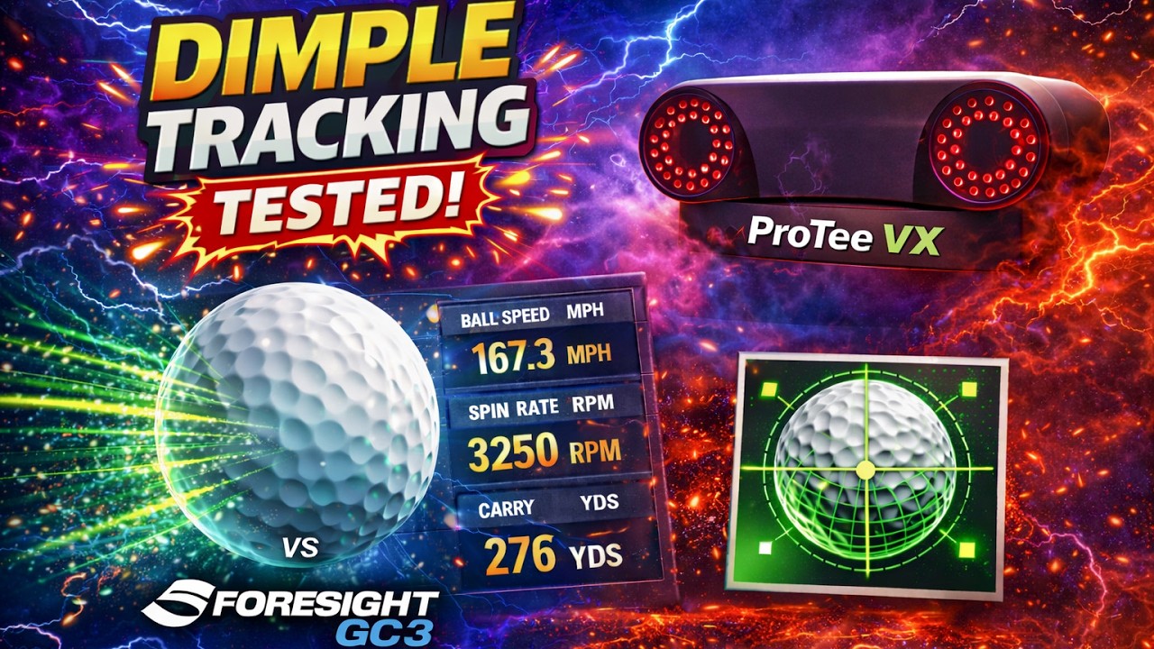 ProTee VX Dimple Tracking vs Foresight GC3… Is This Even Close?