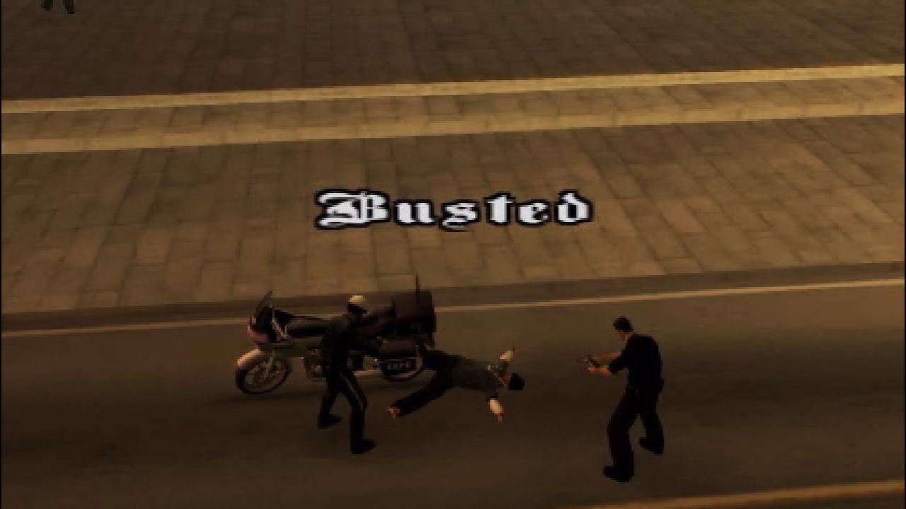 GTA San Andreas Busted Compilation 
