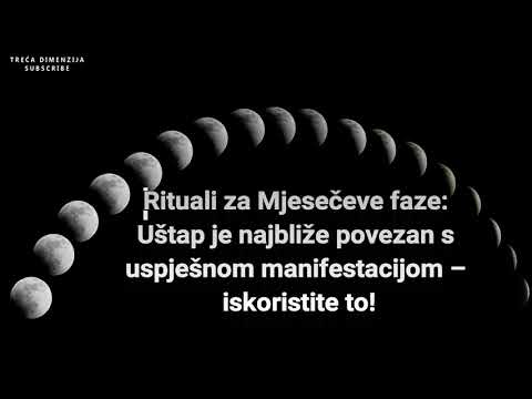 Rituali za Mjesečeve faze: Uštap je najbliže povezan s uspješnom manifestacijom – iskoristite to!