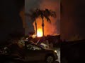 Explosion destroys LA apartment, leaving two injured, including child