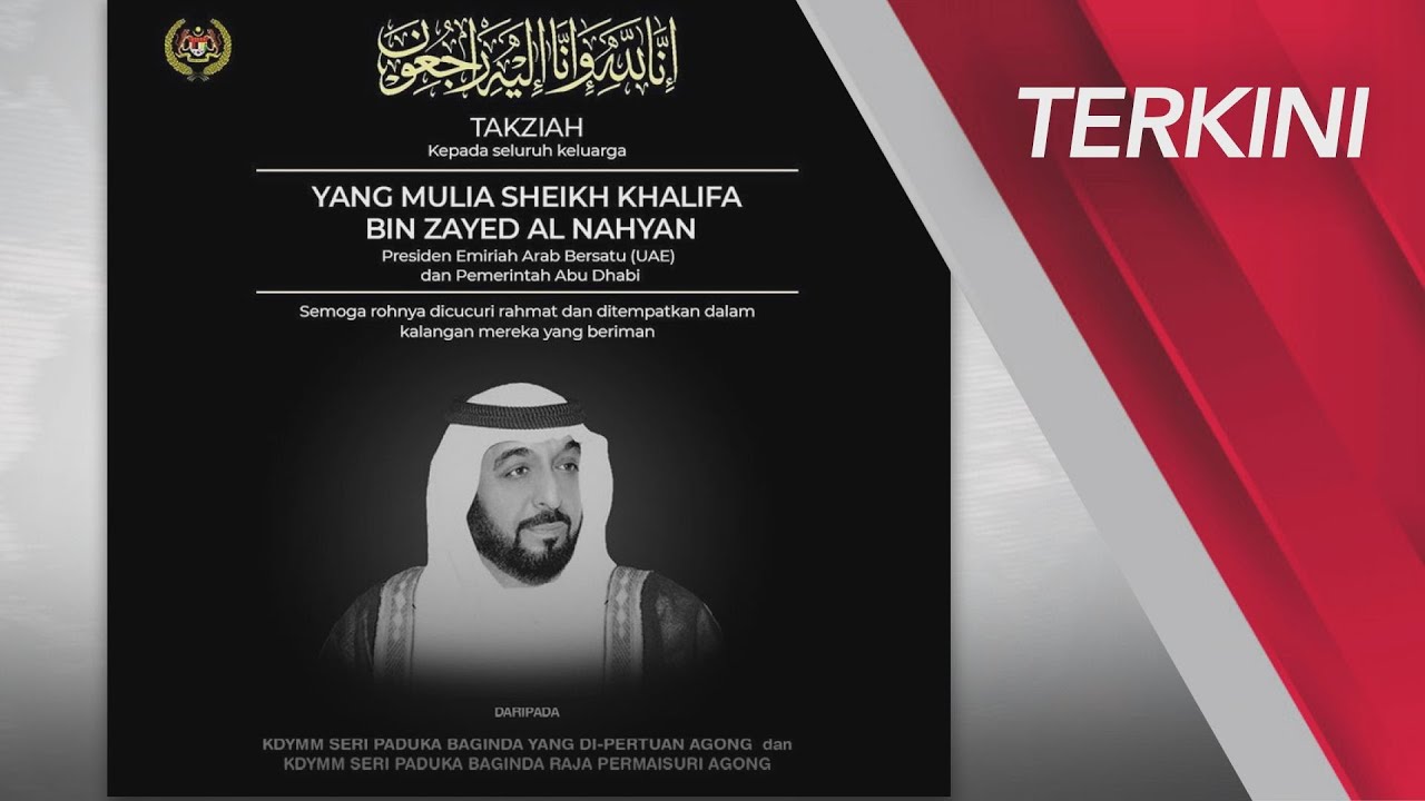Terkini Berkabung Bendera Peribadi Agong Berkibar Separuh Tiang Youtube