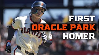 Jung Hoo Lee&#39;s First Home Run at Oracle Park | 이정후 홈런 | San Francisco Giants Highlights