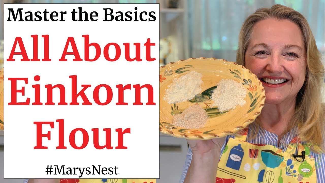 Einkorn Flour How to Make All Purpose Einkorn Flour at Home YouTube