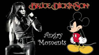 IRON MAIDEN: Bruce Dickinson’s ANGRY moments!!! (Compilation Vol.I - 2022)